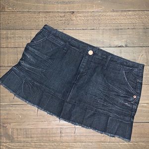Volcom jean skirt